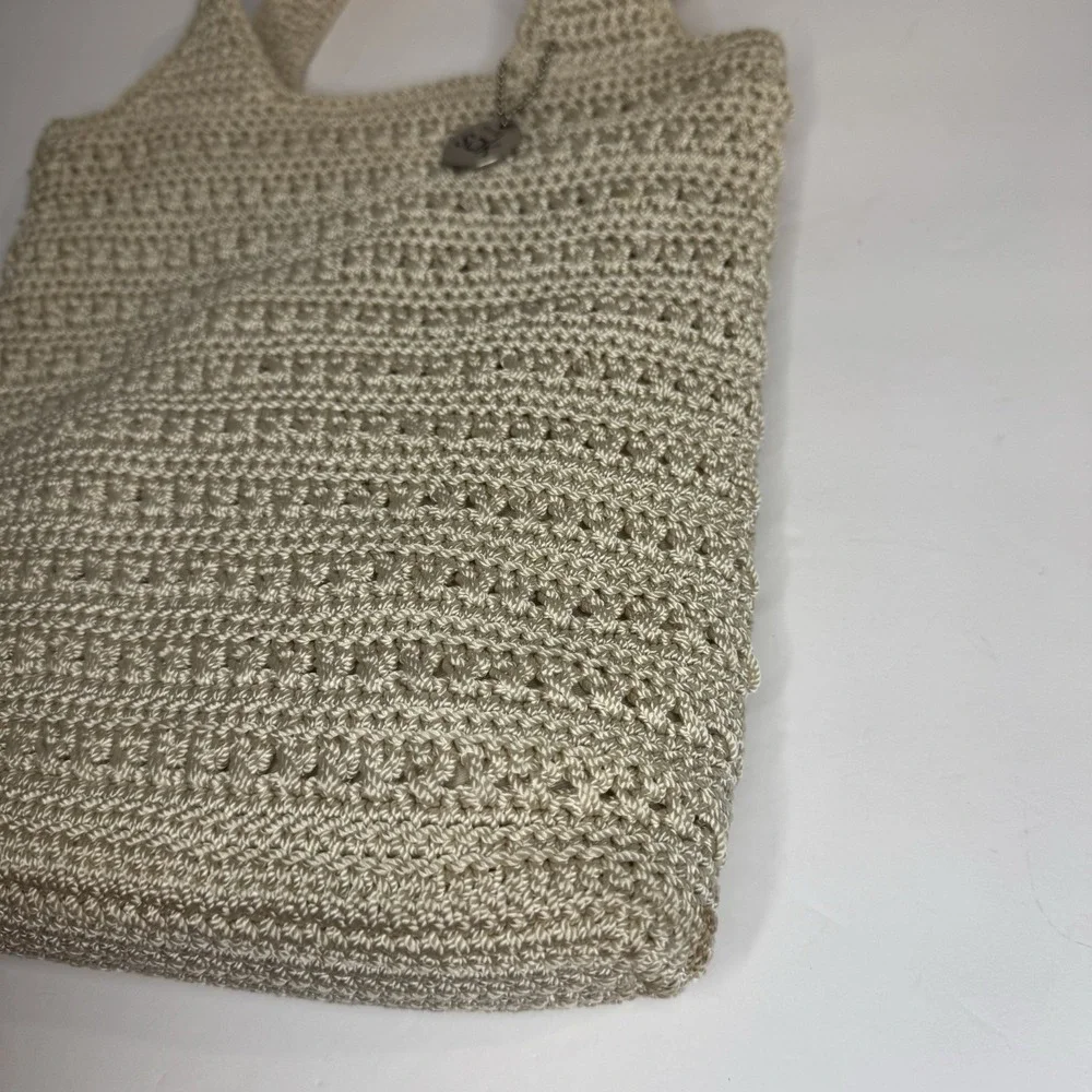 The SAK Original‎ Crochet Knitted Shoulder Bag Purse Handbag